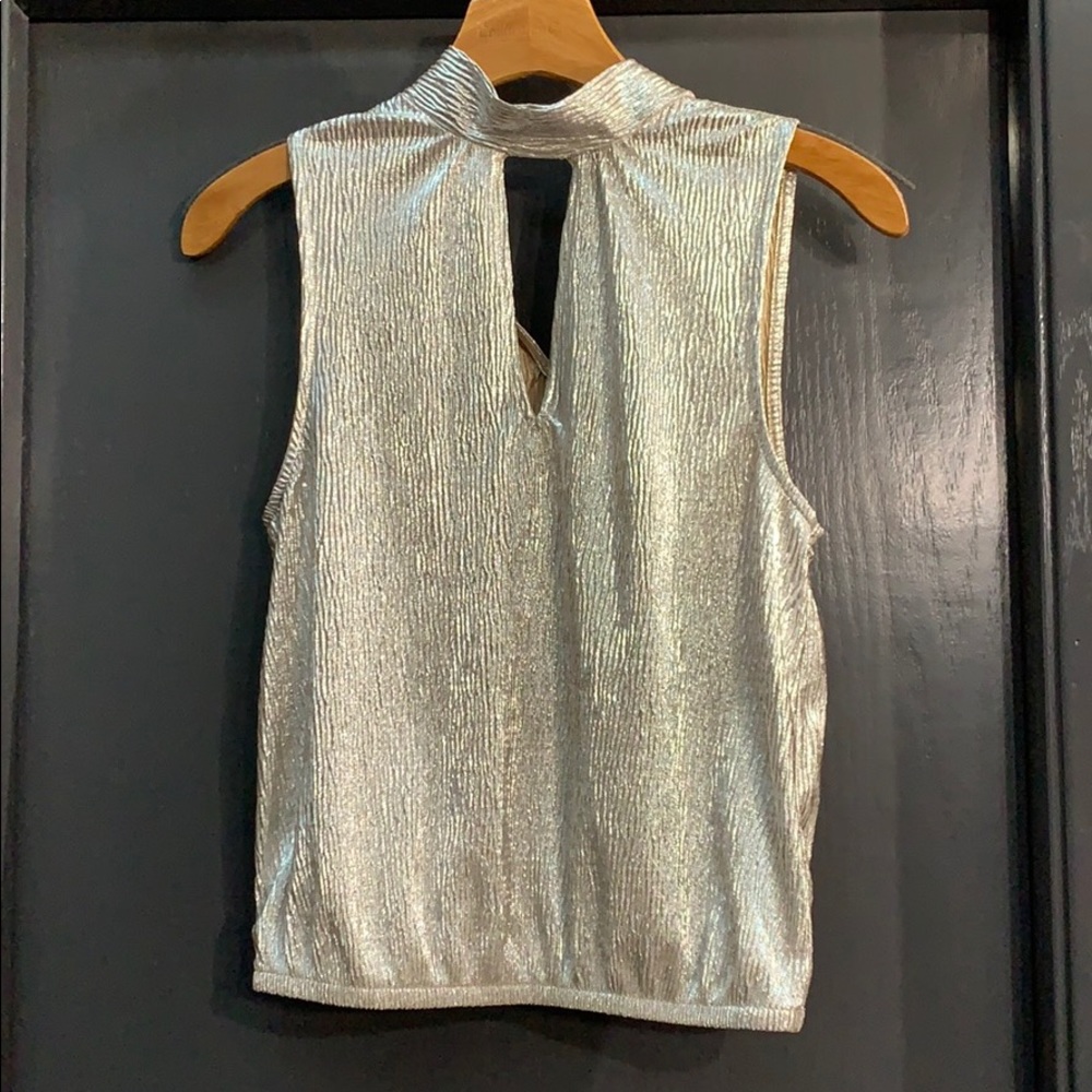 Express Gold/Shimmer Tank - Size XS